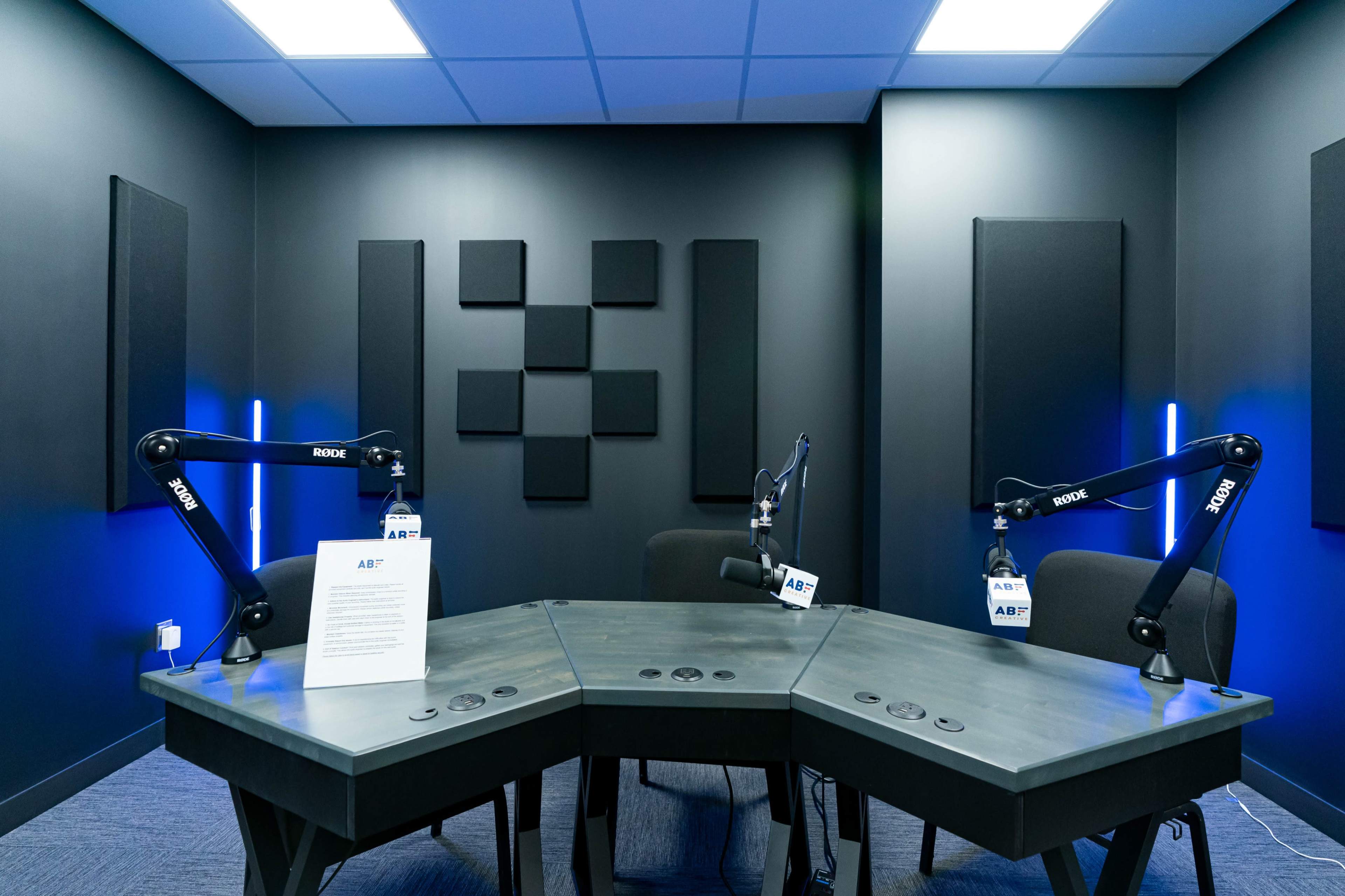 Podcast studio